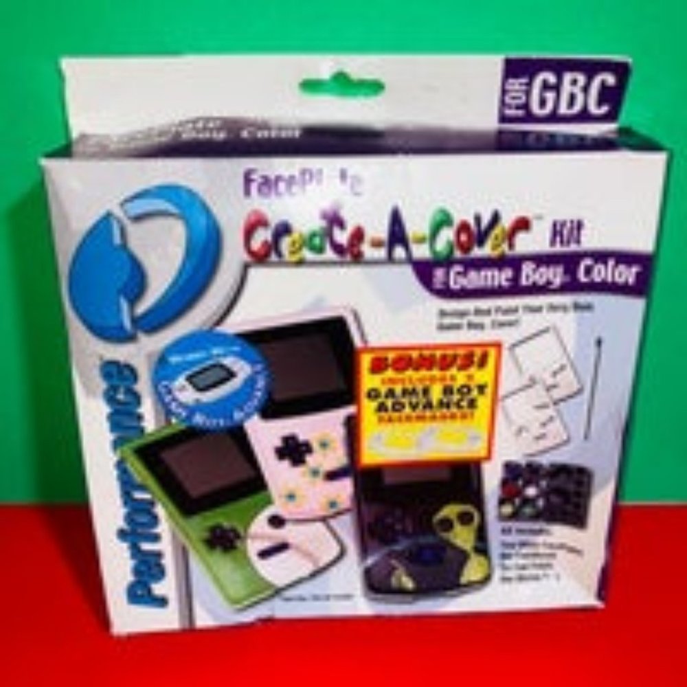 Create-A-Cover Faceplate Kit for Gameboy Color and Gameboy Advance